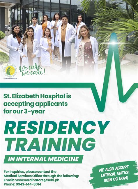 Residency Training.